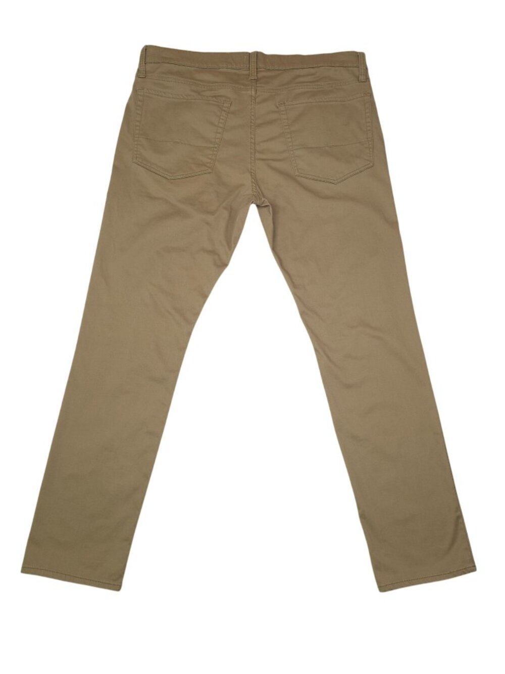U.S. Polo Assn. Mens Khaki Straight-Leg Stretch Pants Size 32X31 Cotton Blend
